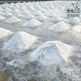 Yerbero - Premium Colima Sea Salt Unrefined 1 lb (456 g) | 100% All Natural Sea Salt, Gourmet Grade, Non GMO's. | Hand Harvested | Imported From Lagoon Cuyutlán “Tepalcates” Colima, Mexico.