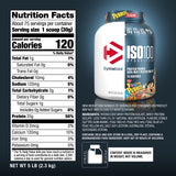 Dymatize x Fruity Pebbles ISO100 Whey Protein Powder Isolate, 25g of Protein, 5.5g BCAAs, 120 Cal., Gluten Free, 1g Fat, 1g Sugar, 2g Carb (75 Servings)