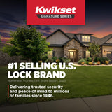 Kwikset Halifax Interior Passage Door Handle, Lever For Closet and Hallway Doors, Reversible Non-Locking Handle Lever, Satin Nickel, with Microban Protection