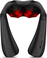 Shiatsu Neck and Back Massager with Heat for Pain Relief Deep Tissue Gifts