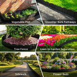 Vashly 20Ft Garden Edging 5.9 in Tall Landscape Edging 20 Pcs Garden Border