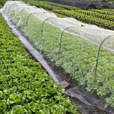 10 Sets Garden Hoops for Raised Bed, Greenhouse Hoops with 30 Clips Detachable Garden Hoops for Netting DIY Grow Tunnel Hoops for Vegetable and Plant, Greenhouse Support Frame Hoops