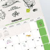 Grupo Erik Calendar 2025 Wall Calendar 2025 Rick and Morty Calendar 2025 Family Planner 30 x 30 cm Annual Calendar 12 Months