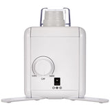 BONECO Ultraschall Vernebler U7146 I Reise-Luftbefechter I Für 0,5L PET-Flaschen I für Räume bis 20 m² I AUTO-Abschaltung I Leerstandsanzeige (weiß)