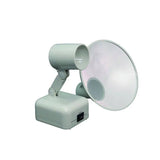 Floxite Travel Lighted Floxite 15X Supervision Magnifying Mirror Light, Dove White