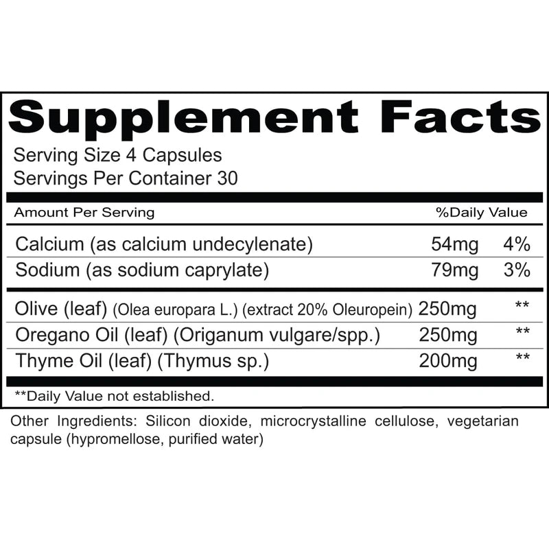 Priority One Vitamins, Bio-Candida Care 120 Capsules, Support Healthy Digestion for Those Seeking Small intestinal Bacterial Balance.* Exclusive Formulation by Dr. Mona Morstein
