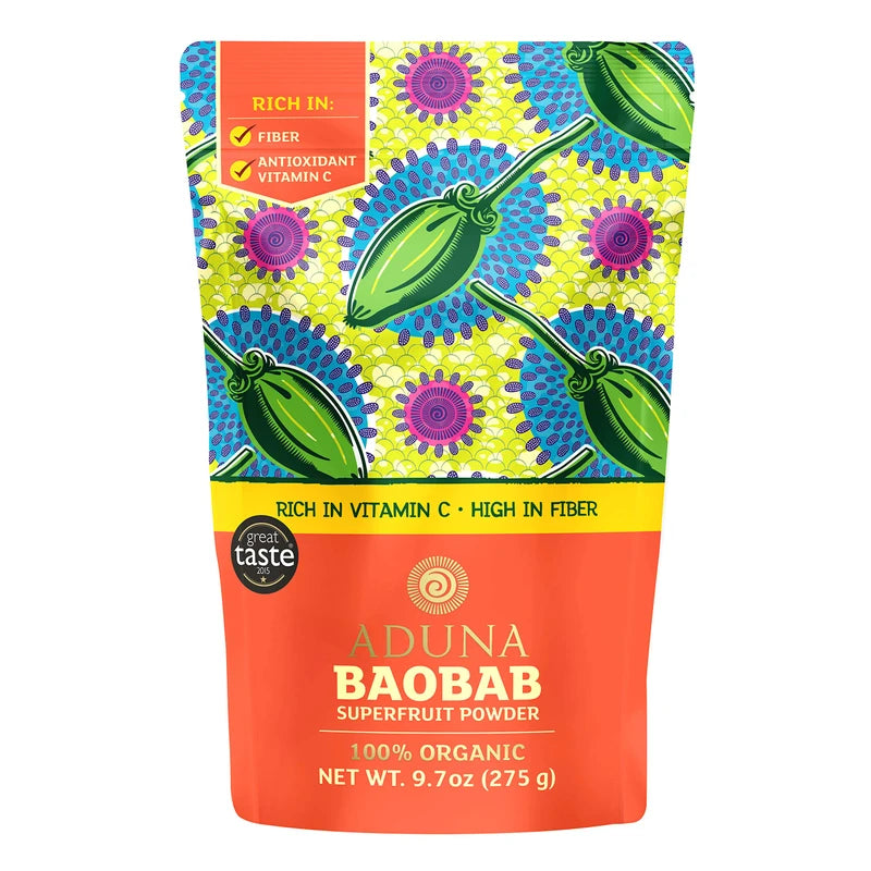 Aduna Non-Heating baobabusu-pa-huru-tupauda- (Baobab Fruit Pulp Powder) , , ,