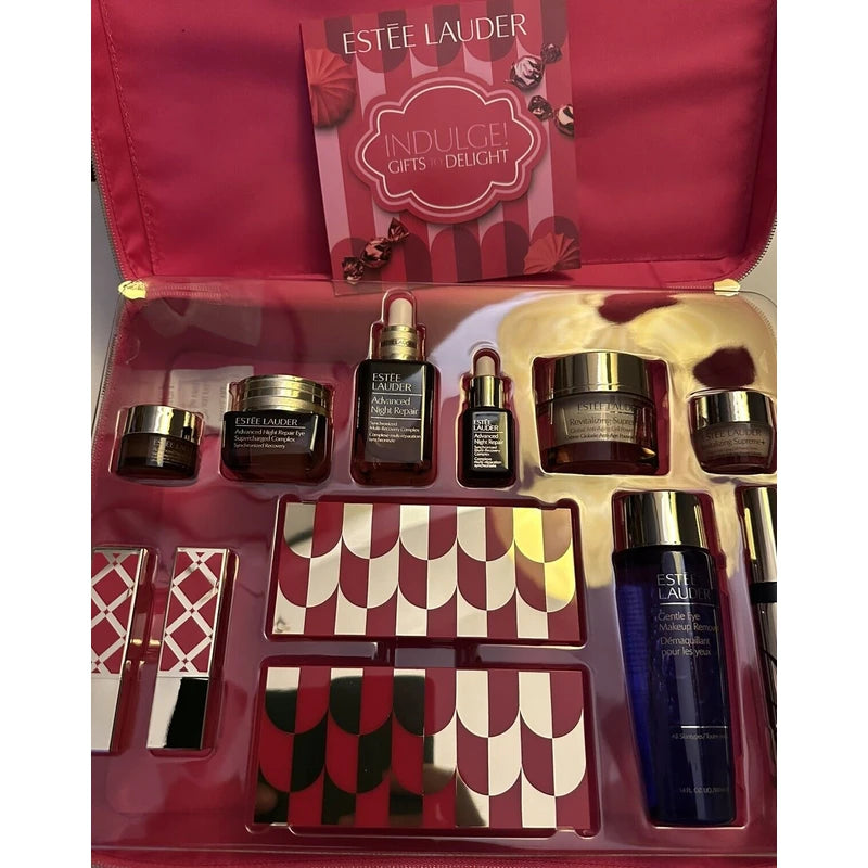 Estée Lauder 9 Full-Size Favorites + 3 Deluxe Travel Sizes Makeup Set  Brand New
