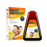 Multi-Sanostol Sirup: Multivitaminpräparat für Kinder ab 1 Jahr zur Vorbeugung von kombinierten Vitaminmangelzuständen, 300g