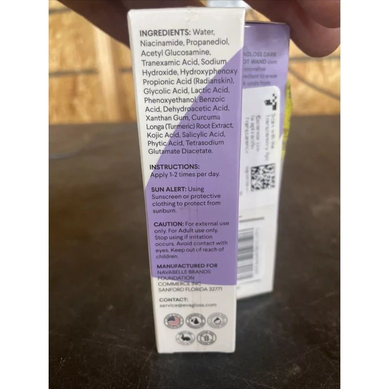 Evagloss 2 Pk Dark Spot Wand Remover For Face, Hyperpigmentat