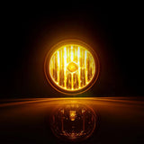Fog lights assembly replacement for Truck With Bulbs Compatible with Freightliner Columbia 2000-2015ï¼ˆA Pair,Yellowï¼‰