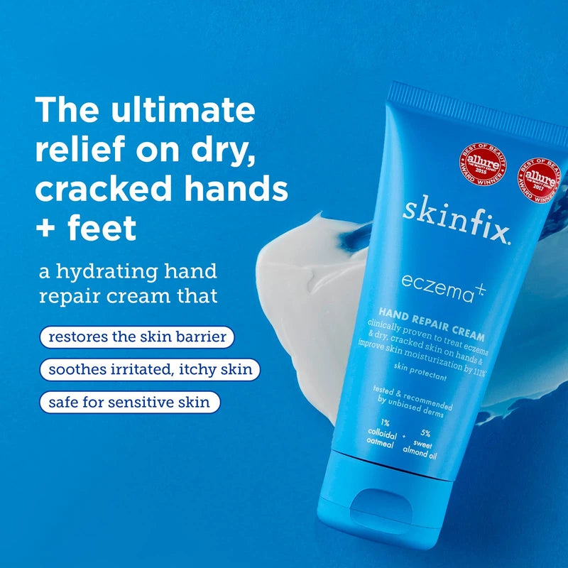 Skinfix Skinfix Eczema+ Hydrating Hand Repair Cream: To Address Eczema & Dry, Cracked, Sensitive skin, 3 FL Oz
