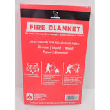 Silverback Fire Blanket - 100% Fiberglass Fabric 40”x40”