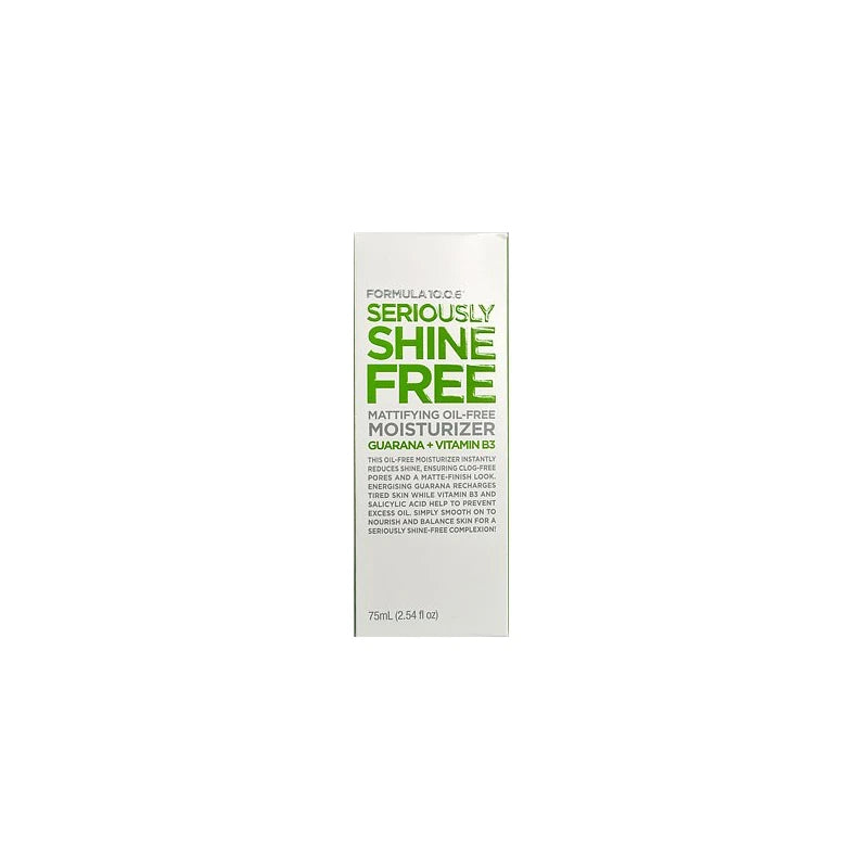 Formula 10.0.6 Seriously Shine Free Mattifying Oil-Free Moisturizer, 75ml