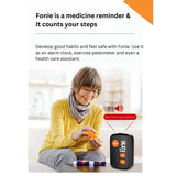 GPS Tracker for Seniors | Medical Alert Device | Tracking Device for Seniors | Mini Phone for Seniors with Unlimited Two-Way Cellular Phone Calls | Senior Tracker with Fall Down Detection | Fonie