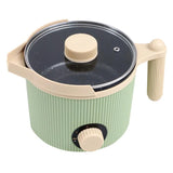 TOAUTO 1.5L Handheld Candle Melting Pot Small Wax Melting Pot with Easy Pour Spout, Two Power Levels, Easy Clean Non-Stick for DIY Crafting Beginner Green/Purple - Color: Green-1.5L