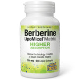 Natural Factors, Berberine LipoMicel Matrix, 500mg, 90 Weichkapseln, hochdosiert, Laborgeprüft, Sojafrei, Glutenfrei, Ohne Gentechnik