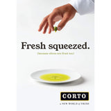Corto TRULY | 100% Extra Virgin Olive Oil | Floral Notes | Cold Extracted in State-of-the-Art Mill | Straight from Official Corto Olive Groves & Oil Producer | Oxygen-Free, Light Free FlavorLock Box