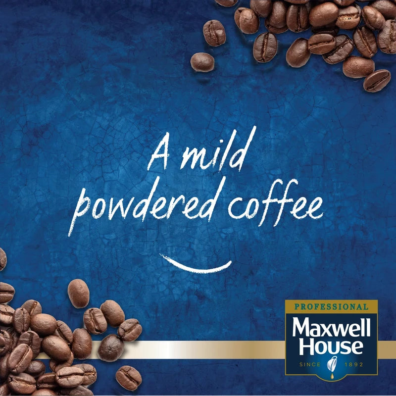 Maxwell House Mild Blend Instant Coffee Sticks - 200 x 1.5g Sachets (1 Pack, 200 Sachets)