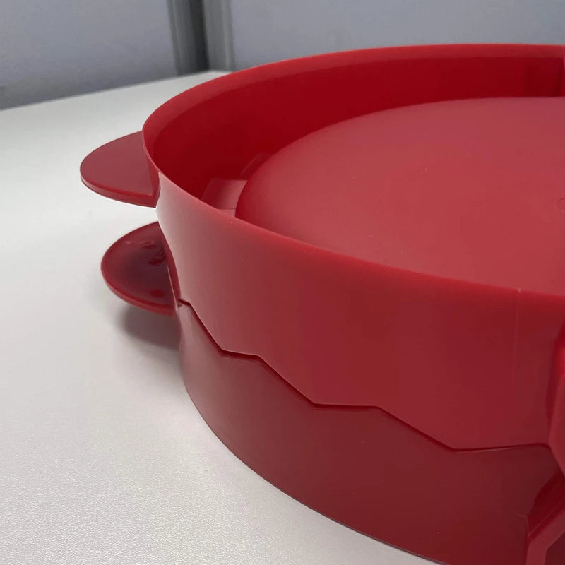 Alfresco Chef Large Calzone Press/Pizza Dough Mould Calzone & Pasty Maker/Plastic - 28cm / Kitchen Accessory & Cooking Tool