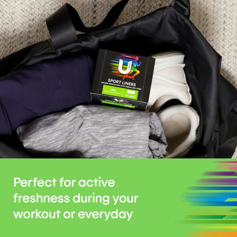 U by Kotex Sport Liners 240 Count (8 x 30 Pack) - Packaging May Vary