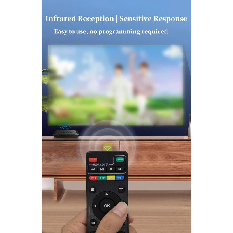 Remote Controller Replaced for MXQ Android TV Box, for MXQ-Pro MX9 M8 M8C M8S M8S M9C M10 T95 T95M T95N T95X H96 H96-Pro X96 X96 X96-MINI HK1 Box HK1 MAX HK1 Rbox