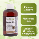 Castor Oil 100% Pure Boost Hair Growth , Immune System Booster, Oral Solution