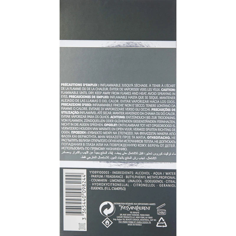 Kouros Body by Yves Saint Laurent for Men - 3.4 oz EDT Spray