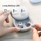 Amazfit Zenbuds Smart Sleep Earbuds, Noise Blocking, in-Ear Alarm, Soothing Sounds, Light and Comfortable, in-Ear Alarm Detection, Cloud White