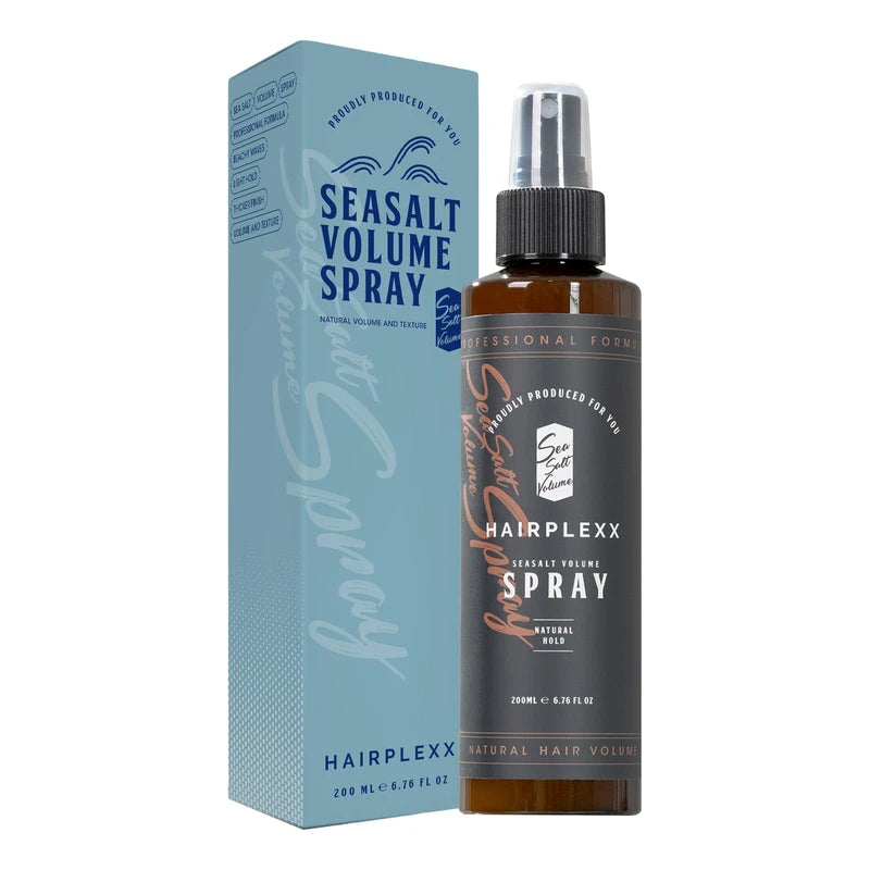 Hairplexx Hairplexx Sea Salt Volume Hair Spray for both Men and Women, Natural Thick and Volumizing Hair Look with Matte Finish and Natural Hold, Paraben Free - 6.76 Fl Oz (Pack of 1)