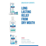 SALIVEA Dry Mouth Mouthwash - Soothing Mint Mouthwash with Natural Salivary Enzymes - Gentle Mouthwash to Aid Dry Mouth Care - Breath Freshener & Dry Mouth Treatment - Mint Flavor (16 oz Bottle)