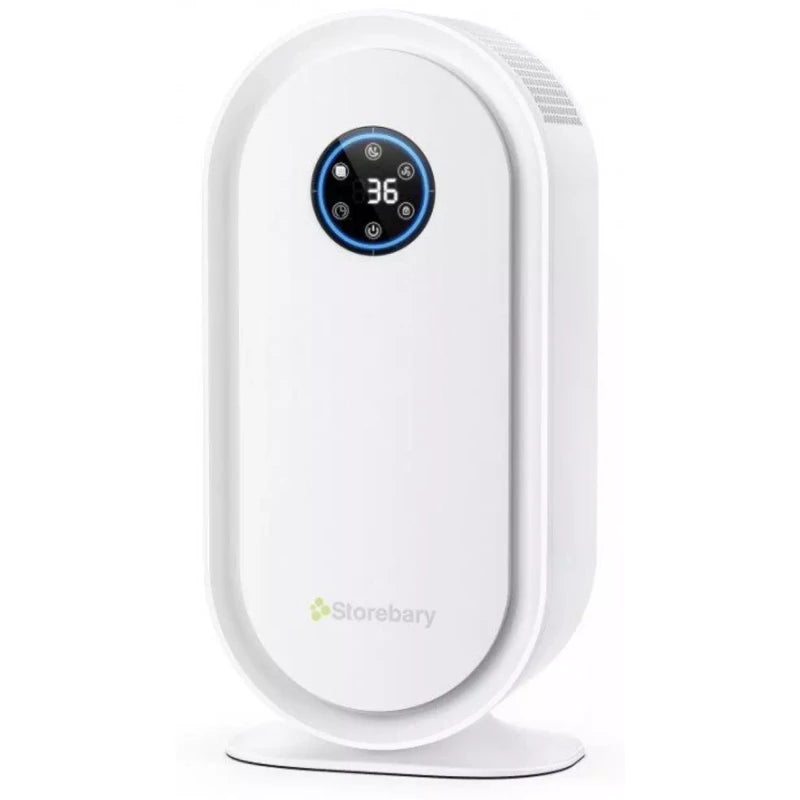 Storebary Air Purifier for Home Large Room with Air Quality Monitoring: H13 True HEPA Air