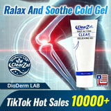 Clearzal Soothing Cooling Gel 100g, Relieving Body Gel, Cooling with Menthol and Frankincense, Helps Relieve Muscle Tension , Relax your waist, legs, knees, shoulders and neck to relieve fatigue, Sports Soothing Cooling Gel Body Care Lotions - Volume: 1