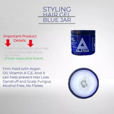 alpha hair gel Blue