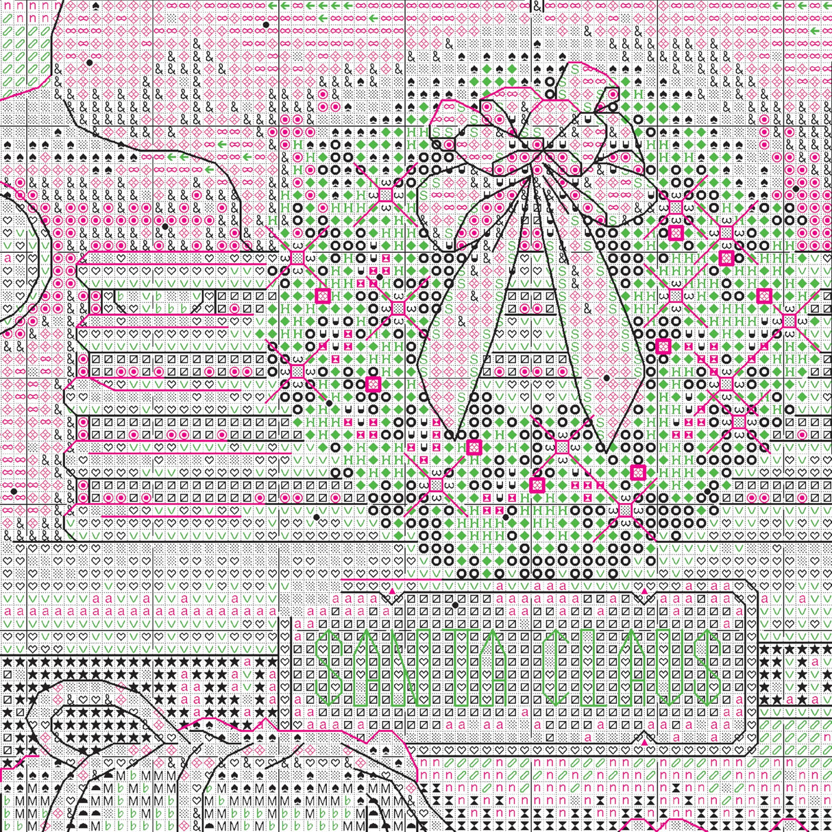 Dimensions Whimsical Counted Cross Stitch Kit Santa's Truck Stocking - 16"(1 Pc.) - Christmas Stocking, DIY Gift for Loved Ones, Ideal for Festive Events