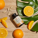 TERRA ORIGIN Healthy Gut Capsules with Immunity Boost | 90 Capsules | Non GMO, Gluten Free, Dairy Free | Digestive Support for Men and Women