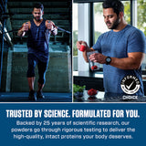 Dymatize Elite 100% Whey Protein Powder, Cookies & Cream, 25g of Protein, 5.5g BCAAs, Less Than 140 Cal., Gluten Free, 3g Carb, 2g Sugar, 3g Fat (25 Servings)