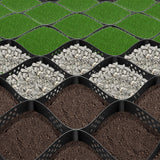 VIVOSUN 2'' Depth Ground Grid, 9x17 ft, High-Density HDPE Geo Cell