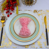 Snowkingdom Glitter Metallic Gold Table Runner 11 Inch x 100 Feet Thin Mesh Sparkle Runner Roll Table Decorations for Wedding Bridal Shower, Baby Shower, Christmas, Birthday Party