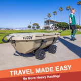 CUDDY Crawler Wheel Conversion Set - Cooler Wheel Kit for CUDDY Coolers