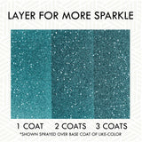 Rust-Oleum 302573 Specialty Glitter Spray Paint, 10.25 Oz, Turquoise