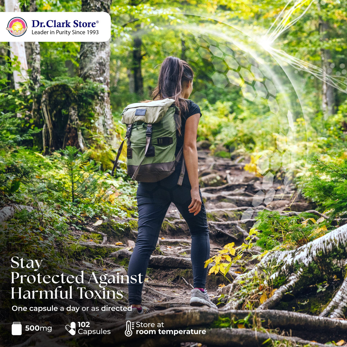 Dr Clark Store Cloves Vegetarian, 500mg, 102 Tapioca Capsules – Helps Maintain Liver Performance and Blood Circulation