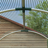 Outsunny 4' x 8' Crop Cage Plant Protection Tent with Zippered Door, Green