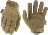 Mechanix Wear: The Original Coyote Tactical Work Gloves with Secure Fit, Flexible Grip for Multi-purpose Use, Durable Touchscreen Safety Gloves for Men (Large, Coyote Brown)