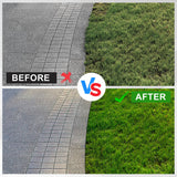 YEELOR Wheel Rotary Edger，Edger for Lawn Edges Alongside Sidewalks & Driveways，with A 58-Inch Adjustable Handle, Ideal for Enhancing The Beauty of Sidewalks, Driveways, and Garden Lawn Edges