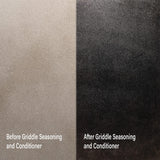 Blackstone 4146 Griddle Conditioner Kit 2-in-1 Cast Iron Season Oil for Grill Grates, Skillet, Dutch Oven, Pots & Pans-Clean, Protect, Condition & Care-Plant Based & Vegan, 15.3 Ounce (Pack of 1)