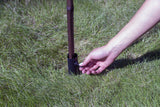 TIKI Metal Torch Stakes 4-Pack, Durable & Weather-Resistant Torch Holders for Bamboo & Metal Poles, Easy-to-Install Outdoor Torch Accessories for Patio, Lawn & Garden, 10.75-Inch Black
