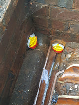 Retro Fit 110mm 4 inch Drain Non Return Valve with Stainless Steel Flap