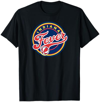 Indiana Fever WNBA Unisex-Adults & Kids Grey T-Shirt, Small, Short Sleeve, Round Neck, Loose Fit, Modern, Logo, Triblend, Sports Fan
