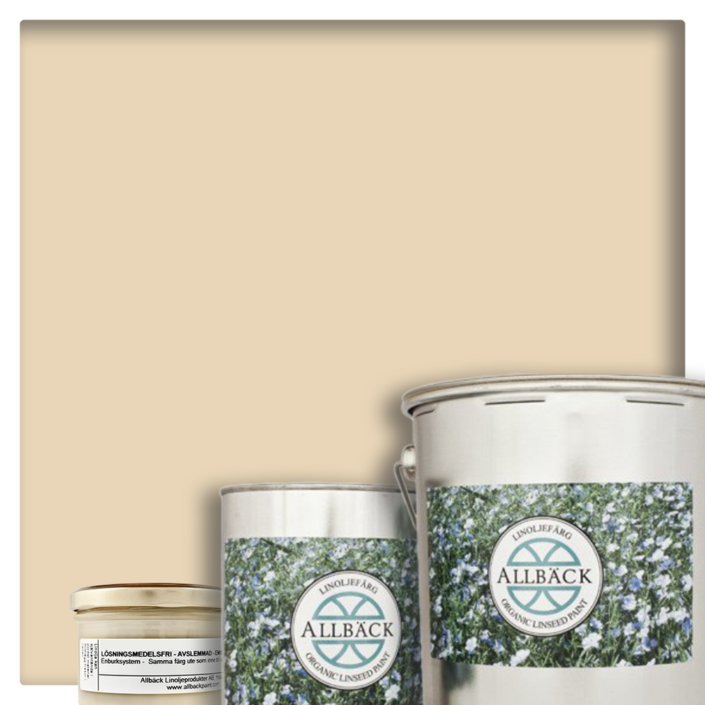 Allbäck Barley White Linseed Oil Paint